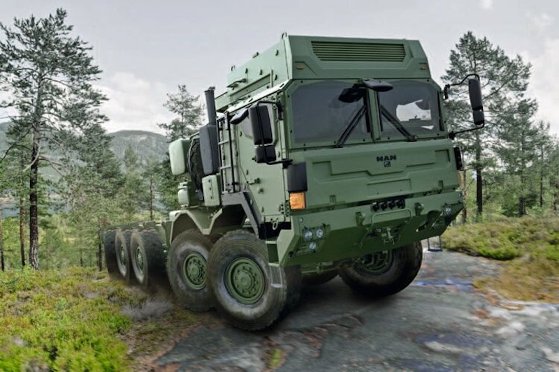 500 HX LKW für die British Army - SPARTANAT